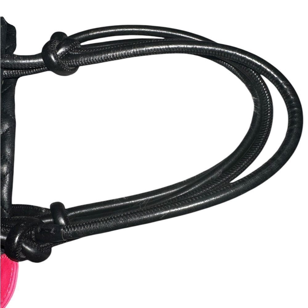 CHANEL Cambon Black and Cream Quilted Tote with pink interior - Picture 3 of 12